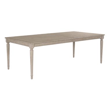 Rectangular Leg Table In Breve