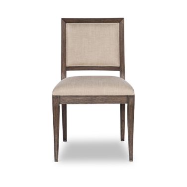 Camden Bailey Side Chair In Rustic Brown