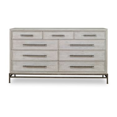 Camden Benton Dresser In Rustic White