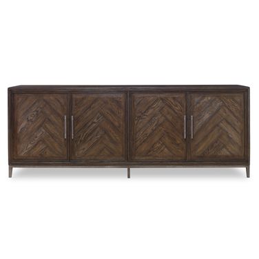Camden Blake Credenza In Rustic Brown