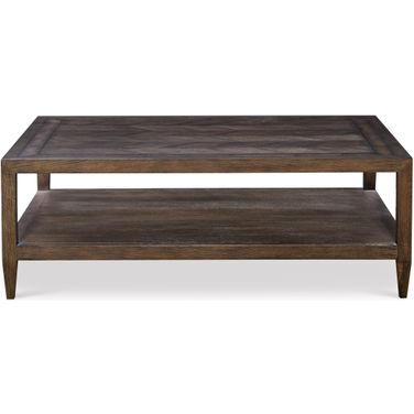 Camden Dalton Cocktail Table In Rustic Brown