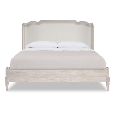 Camden Nichole King Bed In Rustic White