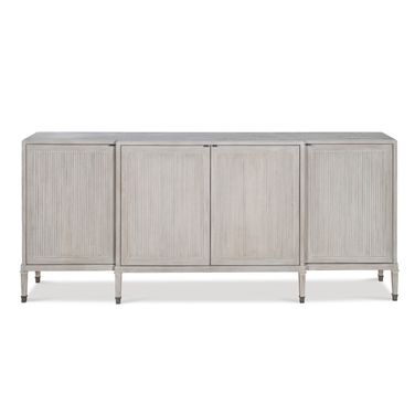 Camden Peyton Credenza In Rustic White