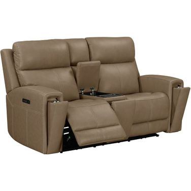 Camden Loveseat with Console P3 and ZW In Aline Toast