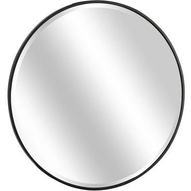 Camden Round Mirror In Domino