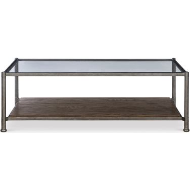 Camden Smith Cocktail Table In Rustic Brown