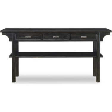 Camden Tyson Console In Rustic Black
