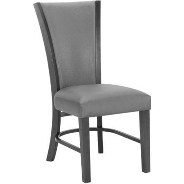Camelia Side Chair Set of 2 In Gray