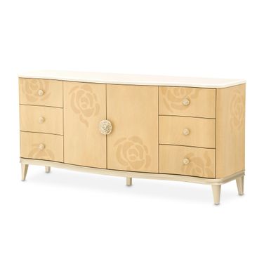Camellia Field Dresser In Caramel