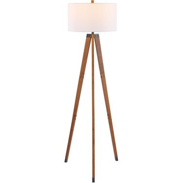 Cameo Floor Lamp in Walnut