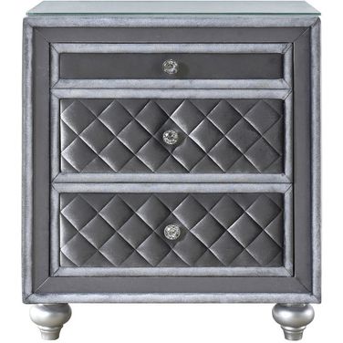 Cameo Night Stand In Gray