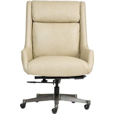 Cameron Executive Chair In Luxe Ecru