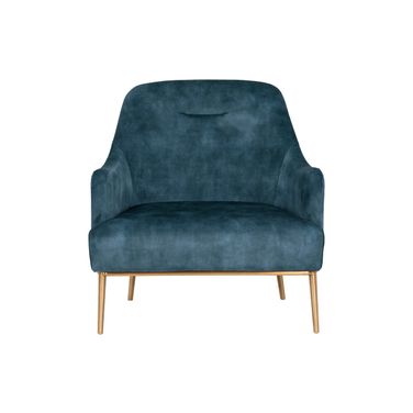 Cameron Lounge Chair In Nono Petrol