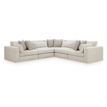 Camfield 5-Piece Sectional In Snow