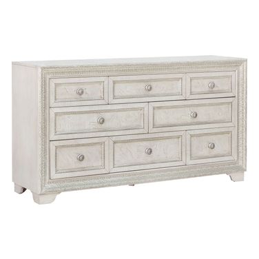 Camila 8 Drawer Dresser In Creamy White