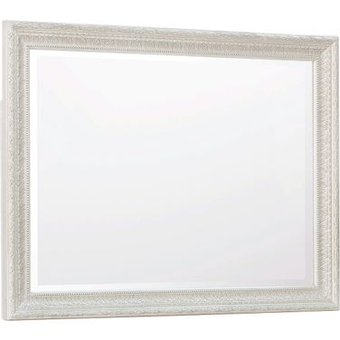 Camila Mirror In White and Cream