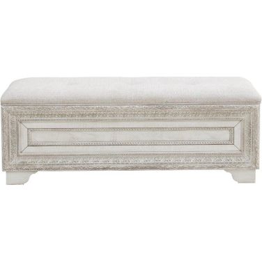 Camila Storage Bed Bench In Natural