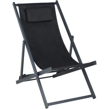Camlin Sling Chairs Set of 2 in Black