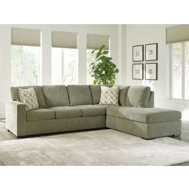 Camparia 2-Piece Sectional with Chaise In Moss