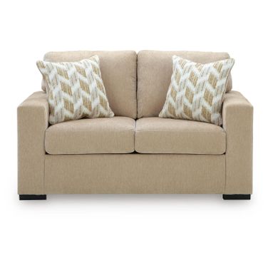 Camparia Loveseat In Almond