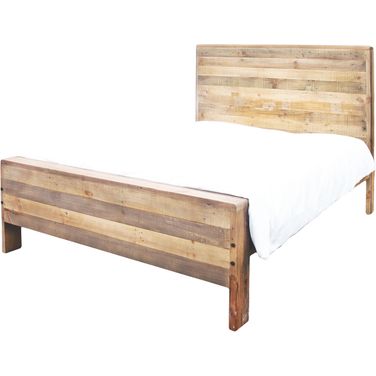 Campestre Brown Modern King Bed