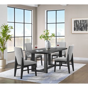 Canal Rectangular Dining Room Set In Black