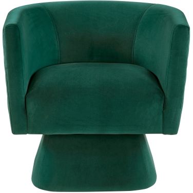 Candace Swivel Chair In Green