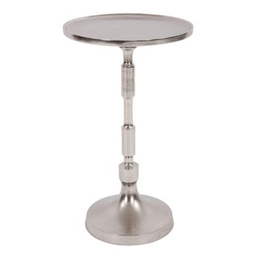 Candlestick Martini Table In Nickel
