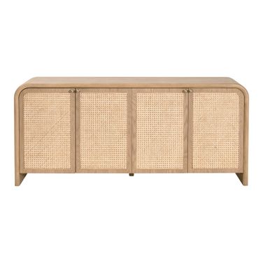 Cannes Media Sideboard In Natural Oak