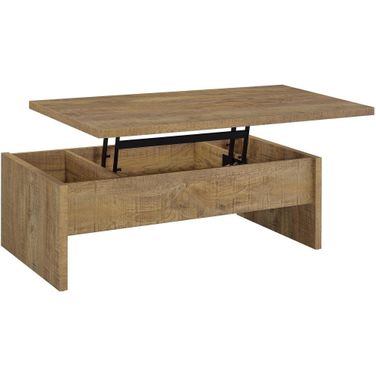 Canoga Engineered Wood Lift Top Cocktail Coffee Table In Mango