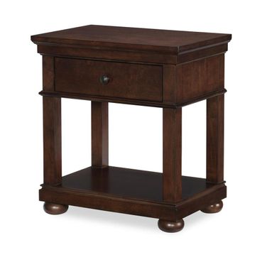 Canterbury 2.0 1 Drawer Open Night Stand In Warm Cherry