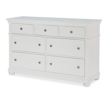 Canterbury 2.0 7 Drawer Dresser In Natural White