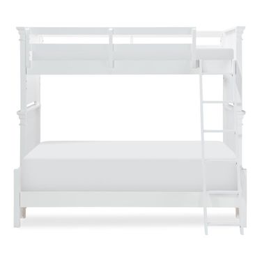Canterbury 2.0 Complete Full over Twin Bunk Extention In Natural White
