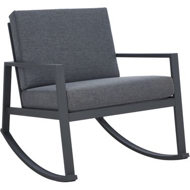 Cantor Rocking Chair in Grey