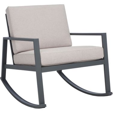 Cantor Rocking Chair in Grey