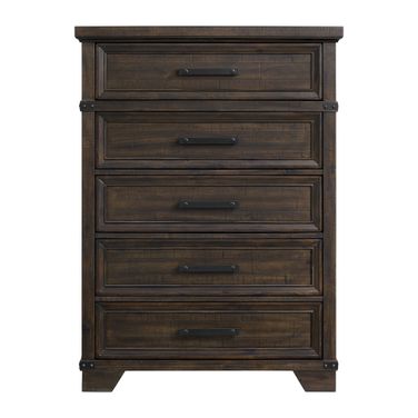 Canyon Ridge 5-Drawer Chest In Charcoal