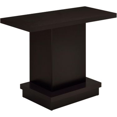 Reston Pedestal Sofa Table Cappuccino