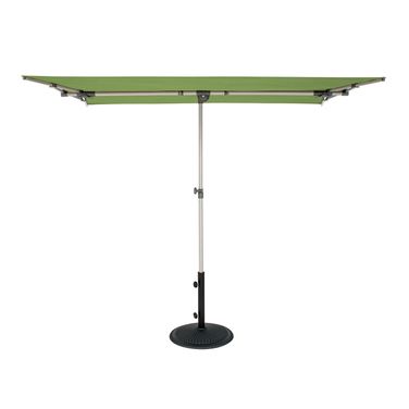 Capri 4.95' x 6.93' Rectangle Balcony Umbrella In Lime