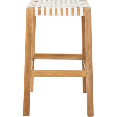 Capri Counter Stool In White