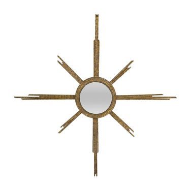 Capri Mirror In Antique Gold