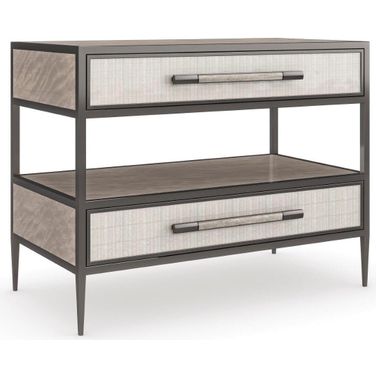 Caracole Classic Dual Impressions Nightstand