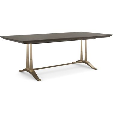 Caracole Classic D'Orsay Dining Table In Champagne Gold