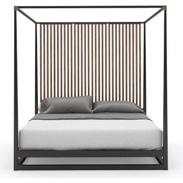 Caracole Classic Pinstripe Bed Queen