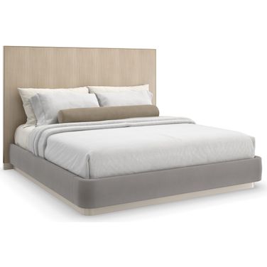 Caracole Classic Dream Chaser King Bed In Brushed Gold