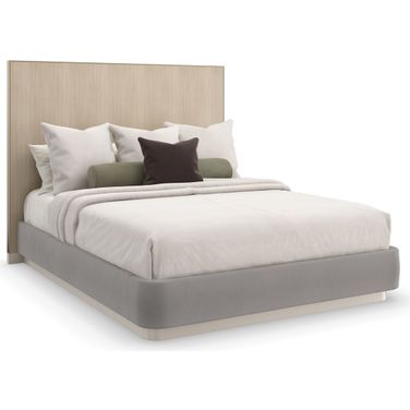 Caracole Classic Dream Chaser Queen Bed In Brushed Gold