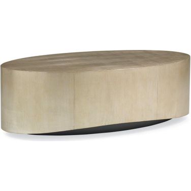 Caracole Classic Come Oval Here Cocktail Table