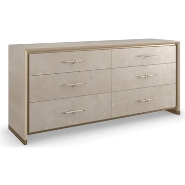 Caracole Classic Hang Up Dresser In Frost