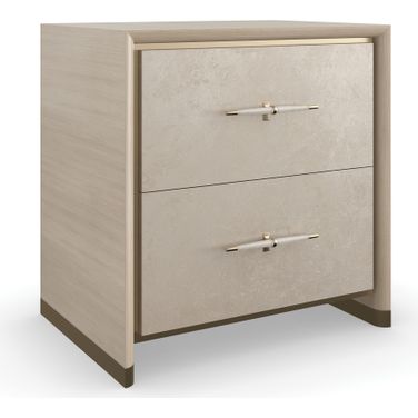 Caracole Classic Hang Up Small Nightstand In Frost