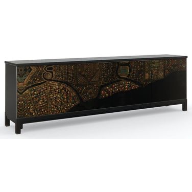 Caracole Classic Mosaic Entertainment Console