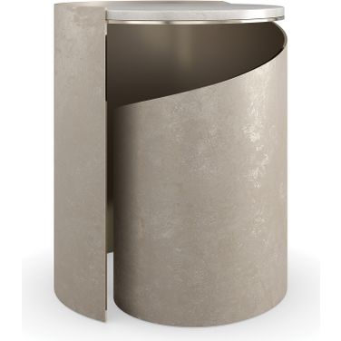 Caracole Classic Nautilus Side Table In Gold